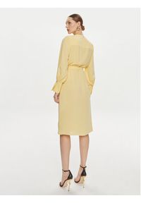 Rinascimento Sukienka koktajlowa CFC0117654003 Żółty Regular Fit. Kolor: żółty. Materiał: syntetyk. Styl: wizytowy #4
