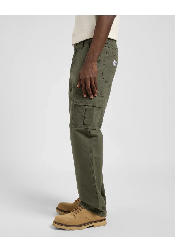 Lee - MESKIE SPODNIE LEE CARGO PANT OAK MOSS 112370611