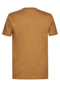 Petrol Industries T-Shirt M-1030-TSR604 Brązowy Regular Fit. Kolor: brązowy #2