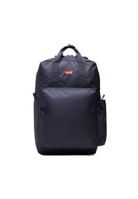 Levi's® Plecak D7572-0002-17 Granatowy. Kolor: niebieski. Materiał: materiał #1