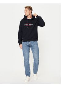 Guess Jeans Bluza M4YQ23 K9V31 Granatowy Regular Fit. Kolor: niebieski. Materiał: bawełna #3