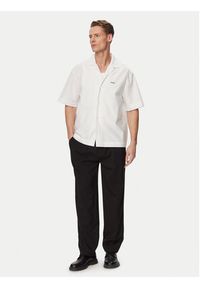 Hugo - HUGO Koszula Espino 50560580 Biały Oversize. Kolor: biały. Materiał: bawełna, jeans #5