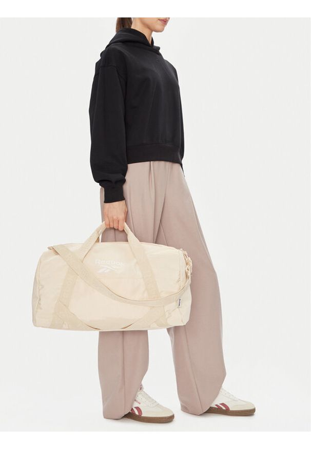 Reebok Torba sportowa C-RBK-B-001-08 Beżowy. Kolor: beżowy. Materiał: materiał