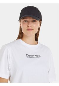 Calvin Klein Czapka z daszkiem Elevated Softs K60K611905 Czarny. Kolor: czarny. Materiał: materiał