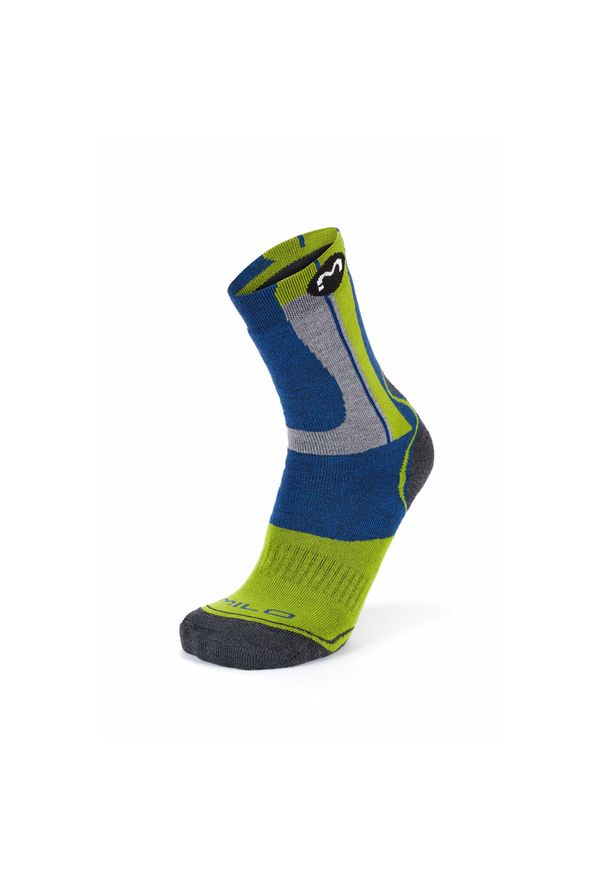 Skarpety trekkingowe zimowe unisex - Milo Kalar. Kolor: wielokolorowy. Materiał: wełna. Sport: turystyka piesza