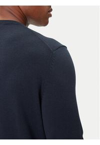 Aeronautica Militare Sweter 252MA1611UL00506 Granatowy Regular Fit. Kolor: niebieski. Materiał: bawełna #5