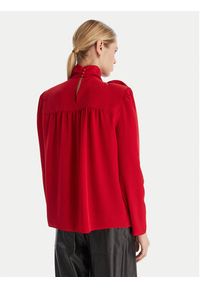 ACCESS FASHION Bluzka 54-2063-171 Czerwony Regular Fit. Kolor: czerwony. Materiał: syntetyk #3