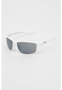 Uvex - Okulary przeciwsłoneczne. Kształt: prostokątne. Kolor: biały