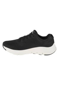 skechers - Buty sportowe Sneakersy damskie, Skechers Arch Fit-Big Appeal. Kolor: czarny, biały, wielokolorowy. Model: Skechers Sport. Sport: turystyka piesza