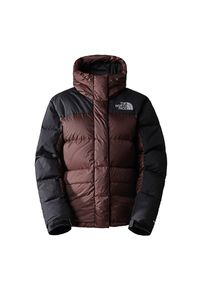 Kurtka The North Face Himalayan 0A4R2WLOS1 - brązowa. Okazja: na spacer. Kolor: brązowy. Materiał: poliester, materiał, puch, nylon. Sezon: zima. Styl: retro, elegancki. Sport: turystyka piesza