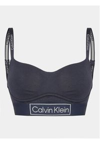 Calvin Klein Underwear Biustonosz bezfiszbinowy 000QF6770E Granatowy. Kolor: niebieski. Materiał: bawełna