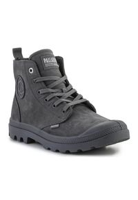 Buty Palladium Pampa Hi Zip Nbk 06440-028-M szare. Zapięcie: zamek. Kolor: szary. Materiał: nubuk, skóra, guma #1