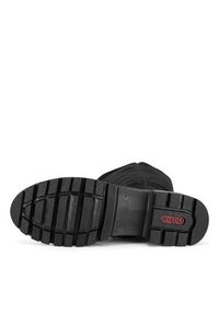 Rieker Kozaki 76890-00 Czarny. Kolor: czarny. Materiał: materiał #4