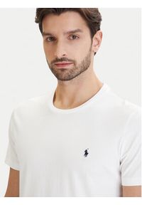 Polo Ralph Lauren T-Shirt 714844756005 Biały Regular Fit. Typ kołnierza: polo. Kolor: biały. Materiał: bawełna #3