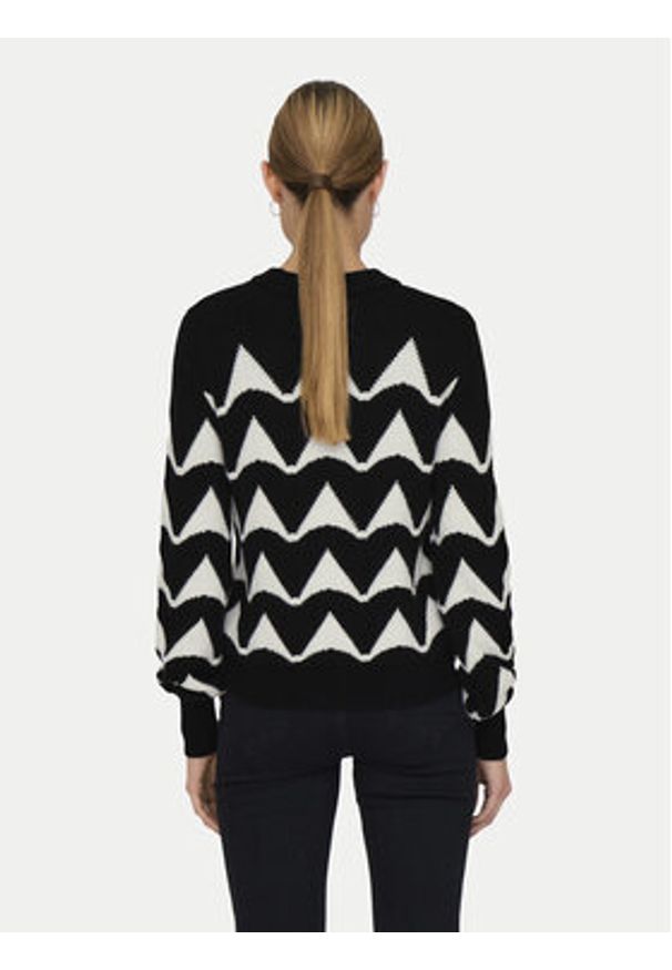 JDY Sweter Tina 15330567 Czarny Regular Fit. Kolor: czarny. Materiał: syntetyk