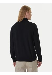 Calvin Klein Golf LV04LD317G Czarny Regular Fit. Typ kołnierza: golf. Kolor: czarny. Materiał: wełna #4