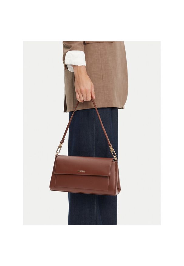 Gino Rossi - Torebka GINO ROSSI. Kolor: brązowy