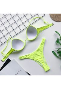 Intica - Strój kąpielowy z usztywnianym topem klasyczny fason odporny na słońce Adalmiina. Kolor: czarny. Materiał: materiał #10