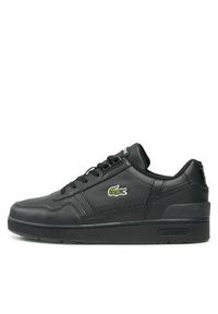 Lacoste Sneakersy T- Clip 744SUJ0007 Czarny. Kolor: czarny. Materiał: skóra