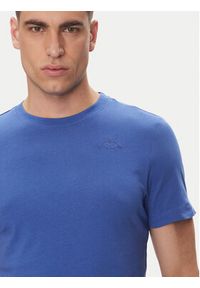 Kappa T-Shirt Logo Korpo Cafers 304J150 Niebieski Slim Fit. Kolor: niebieski. Materiał: bawełna #3
