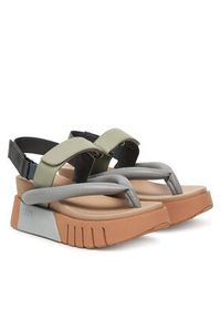 United Nude Sandały Delta Tong 10712972188 Szary. Kolor: szary. Materiał: skóra #4