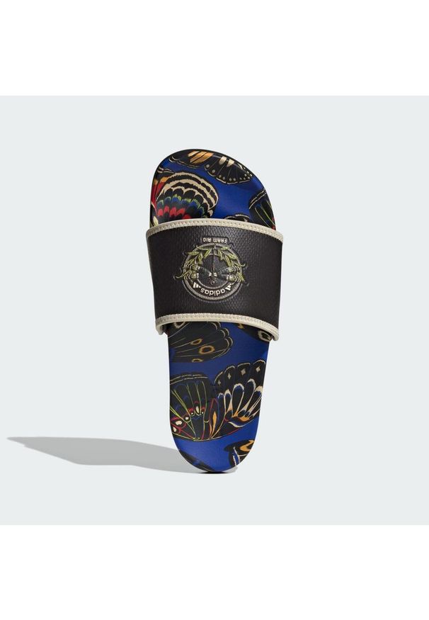 Adidas - Klapki Adilette Komfort. Kolor: czarny