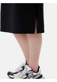 EA7 Emporio Armani Sukienka codzienna 7W000957 AF12484 MC043 Czarny Regular Fit. Okazja: na co dzień. Kolor: czarny. Materiał: bawełna. Typ sukienki: proste. Styl: casual #5