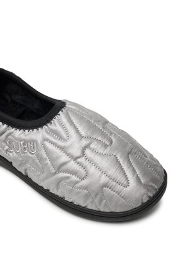 Subu Kapcie Packable Outline Srebrny. Kolor: srebrny. Materiał: materiał