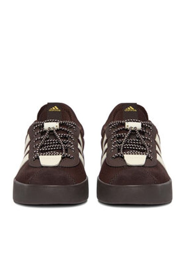 Adidas - adidas Sneakersy CEO-VL COURT 3.0 IH6605 Brązowy. Kolor: brązowy. Materiał: skóra
