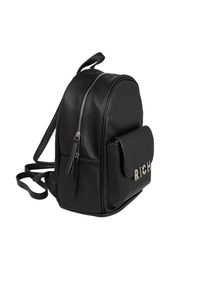 John Richmond Plecak | RWA24086ZA | Kobieta | Czarny. Kolor: czarny. Materiał: materiał. Styl: casual