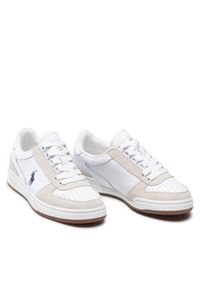 Polo Ralph Lauren Sneakersy Polo Crt Pp 809834463002 Biały. Kolor: biały. Materiał: skóra #8
