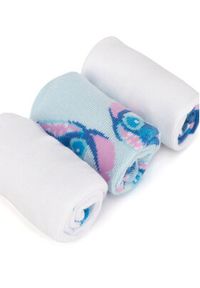 Disney Classics Zestaw 3 par wysokich skarpet dziecięcych ACCCS-AW24-329DCLS (3-pack) Kolorowy. Materiał: bawełna. Wzór: motyw z bajki, kolorowy