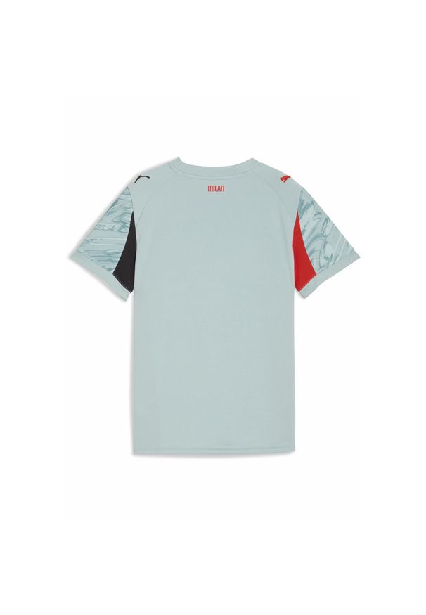 Puma - Młodzieżowa koszulka bramkarska AC Milan 25/26 PUMA. Kolor: zielony. Materiał: tkanina
