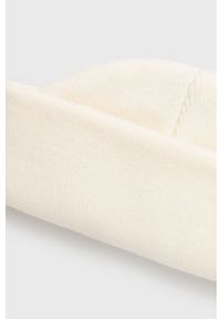 Fila czapka kolor beżowy z grubej dzianiny. Kolor: beżowy. Materiał: dzianina #2