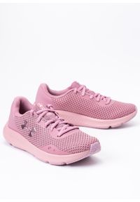 Under Armour - Buty damskie do biegania UNDER ARMOUR UA W CHARGED PURSUIT 3. Okazja: do pracy, na spacer, na co dzień. Kolor: różowy. Sport: turystyka piesza #1