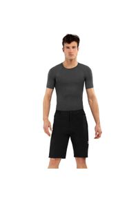 Krótkie spodenki rowerowe męskie Gravel SIROKO Block. Kolor: czarny. Długość: krótkie. Sport: kolarstwo #1