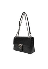 Pinko - PINKO Torebka Love One Light Classic AI 25-26 PLTT 106174 A2JC Czarny. Kolor: czarny. Materiał: skórzane #3