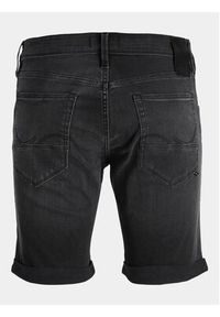 Jack & Jones - Jack&Jones Szorty jeansowe Rick 12249085 Czarny Regular Fit. Kolor: czarny. Materiał: bawełna