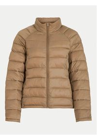 Vila Kurtka puchowa Sibira 14094318 Brązowy Regular Fit. Kolor: brązowy. Materiał: syntetyk #3