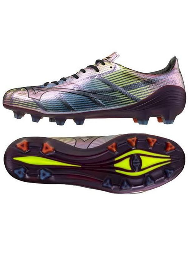 Buty piłkarskie męskie Mizuno Afla Ii Japan Fg. Zapięcie: sznurówki. Kolor: wielokolorowy. Materiał: syntetyk, tkanina, materiał. Szerokość cholewki: normalna. Sport: piłka nożna