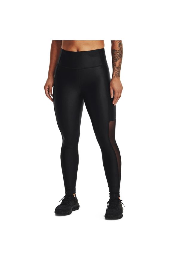 Leginsy damskie Under Armour IsoChill Run 7/8 Tight. Kolor: czarny. Sport: bieganie