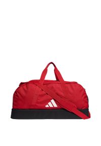 Adidas - Tiro League Duffel Bag Large. Kolor: wielokolorowy, czarny, czerwony, biały. Materiał: materiał