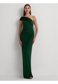 Lauren Ralph Lauren Sukienka wieczorowa 253918992001 Zielony Regular Fit. Kolor: zielony. Materiał: syntetyk. Styl: wizytowy #1