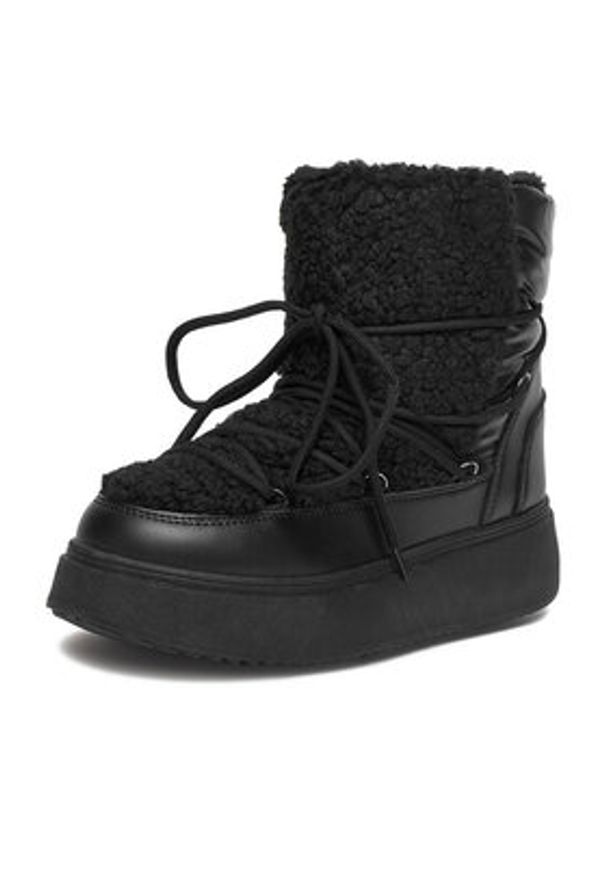 DeeZee Śniegowce HD5357 Czarny. Kolor: czarny. Materiał: materiał, syntetyk