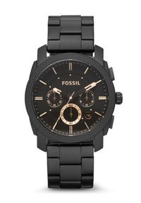 Fossil - Zegarek FS4682. Rodzaj zegarka: cyfrowe. Kolor: czarny. Materiał: materiał #1