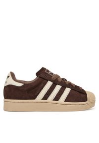 Adidas - adidas Sneakersy Superstar II IH9314 Brązowy. Kolor: brązowy. Materiał: nubuk, skóra. Model: Adidas Superstar #1