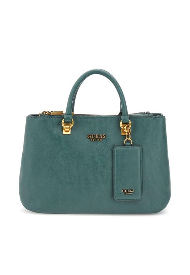 Guess Torebka HWVB89 77060 Zielony. Kolor: zielony. Materiał: skórzane