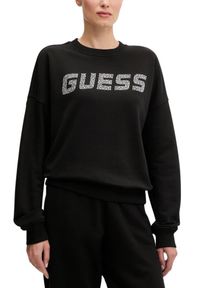 Guess - GUESS Czarna damska bluza Primula, Rozmiar L. Kolor: czarny #6