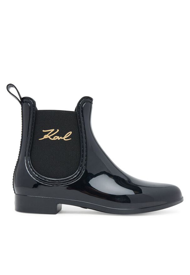 Karl Lagerfeld - Kalosze KARL LAGERFELD. Kolor: czarny