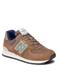 New Balance Sneakersy U574SBB Brązowy. Kolor: brązowy. Materiał: materiał. Model: New Balance 574 #4